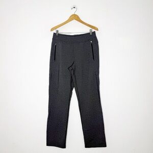 Lululemon Men’s Discipline Pants Heathered Gray Black Size Large Straight Leg